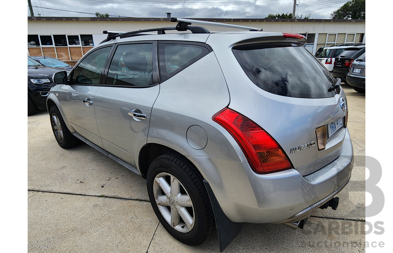 5/2006 Nissan Murano Ti Z50 4d Wagon Silver 3.5L