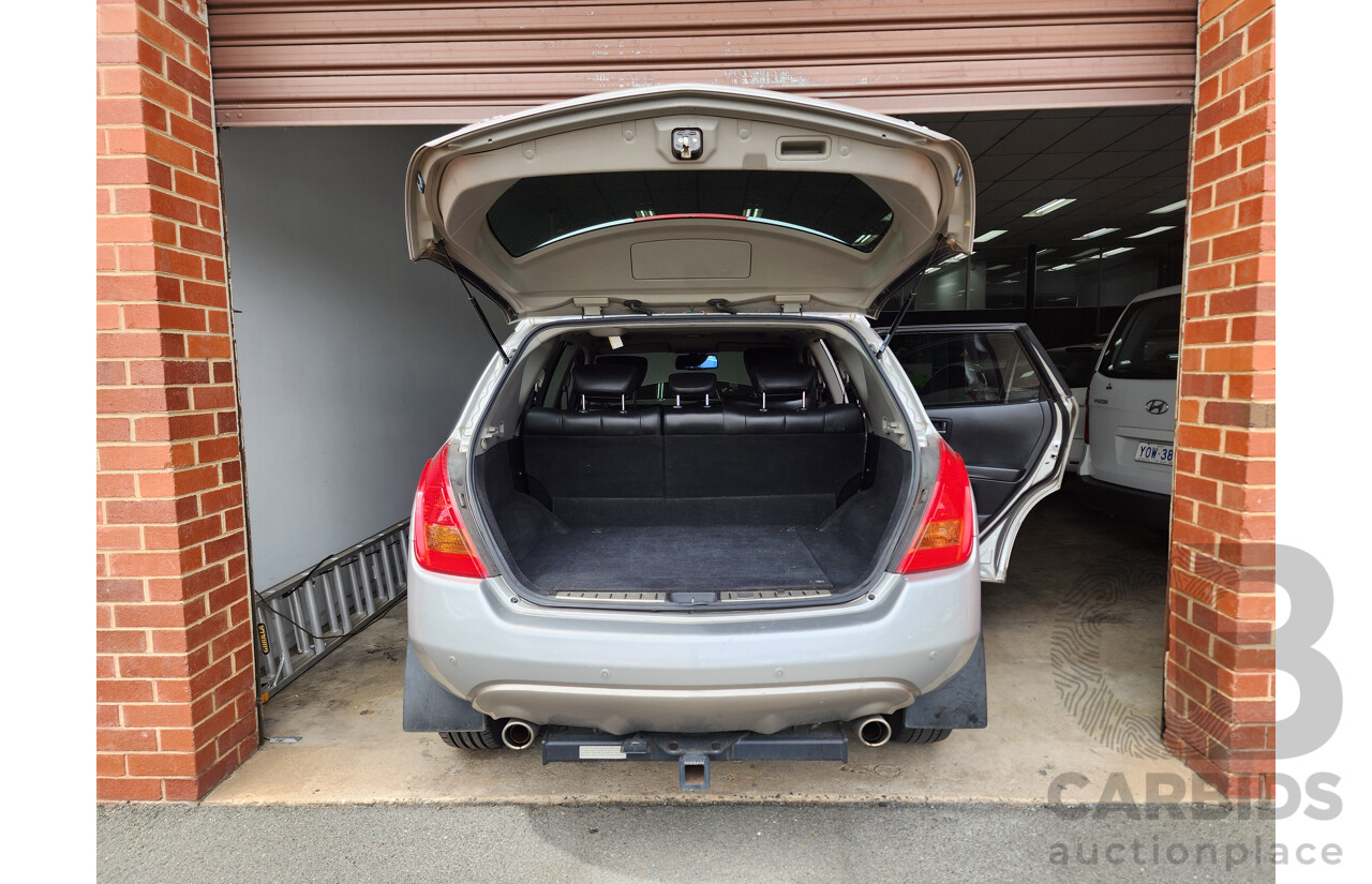 5/2006 Nissan Murano Ti Z50 4d Wagon Silver 3.5L