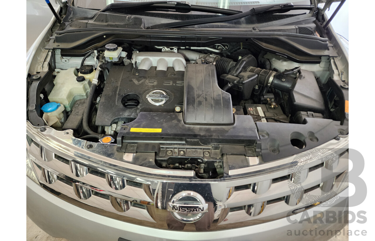 5/2006 Nissan Murano Ti Z50 4d Wagon Silver 3.5L