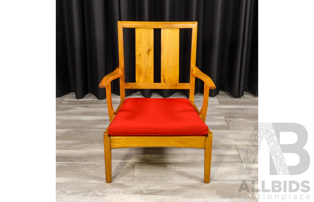 Queensland Maple Armchair by Fred Ward for ANU School of Design