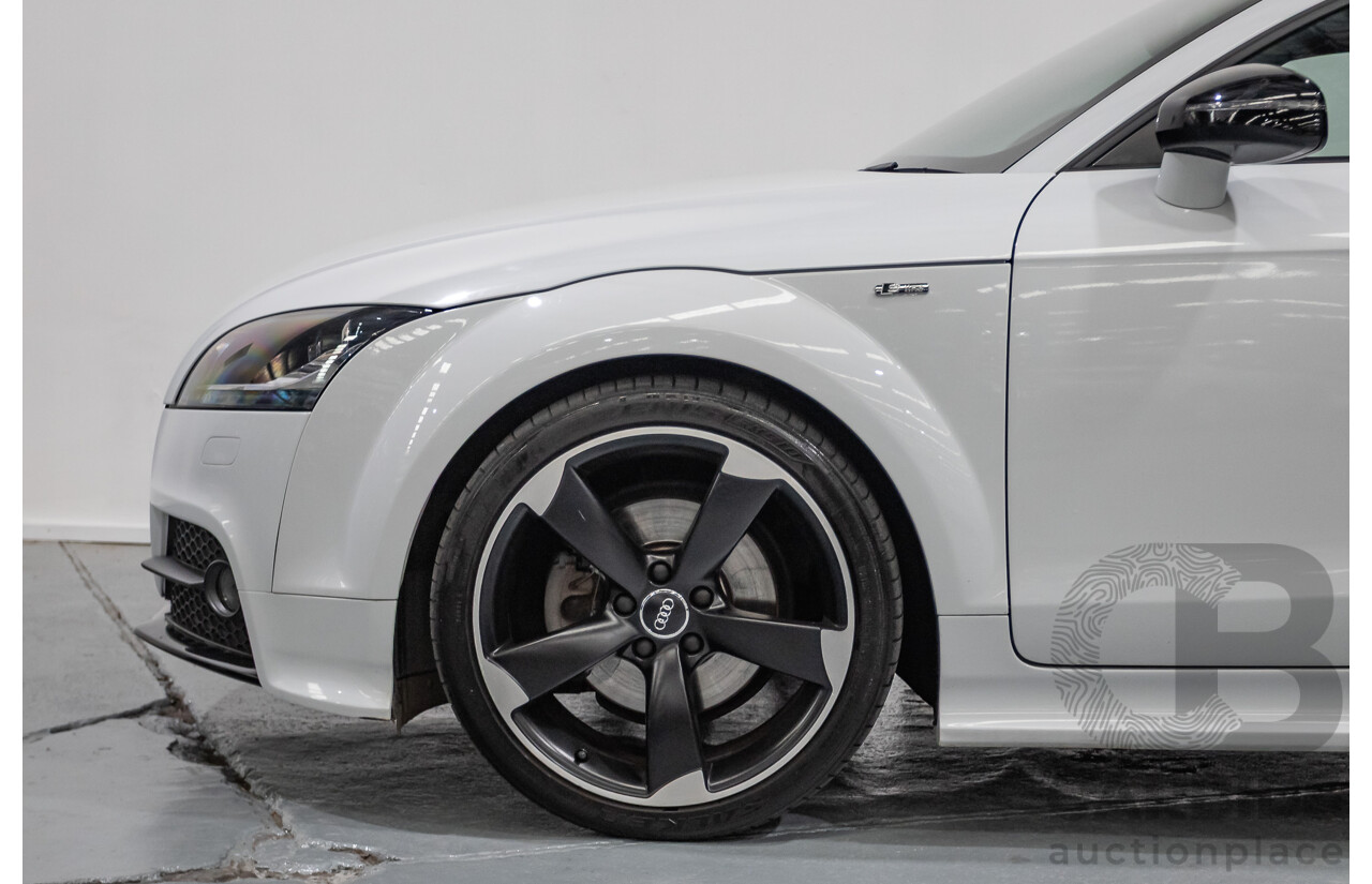6/2014 Audi TT S-Line 2.0 TFSI Quattro (AWD) 8J MY14 2D Coupe Glacier White Turbo (155kw) 2.0L