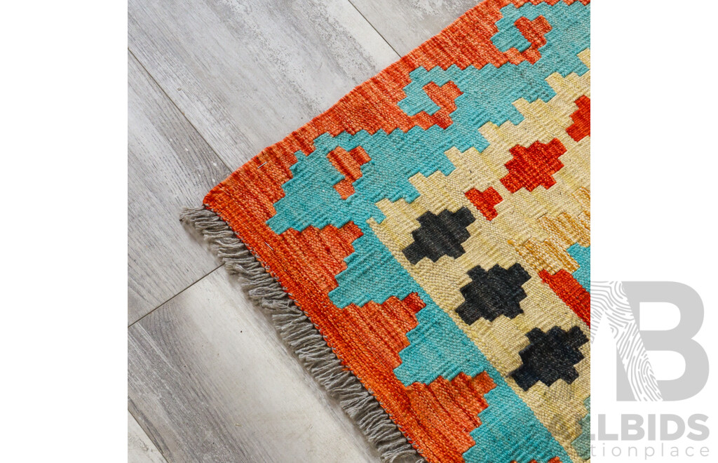 Large Modern Tribal Kilim
