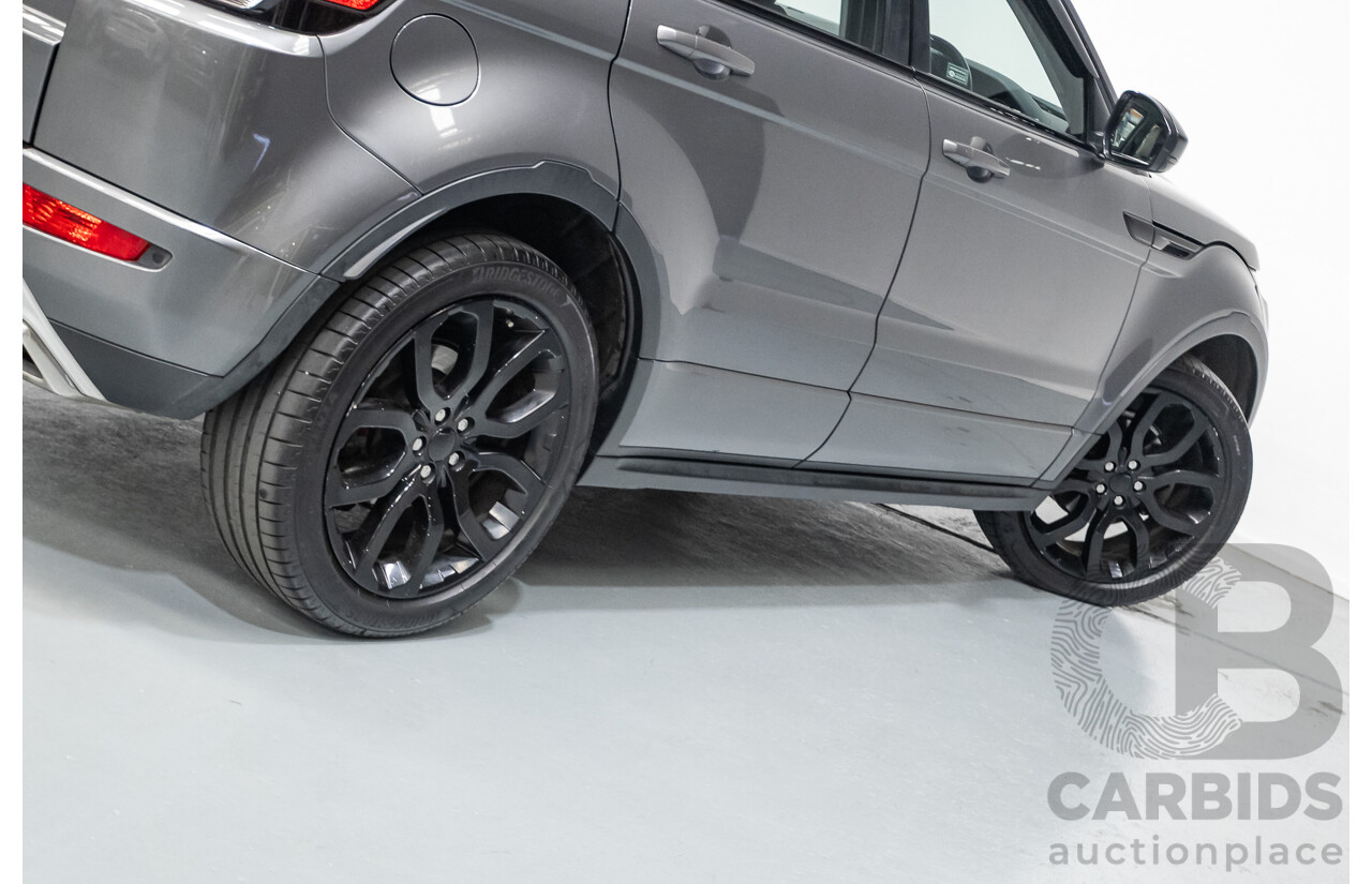 1/2015 Range Rover Evoque SD4 Dynamic LV MY15 5d Wagon Corris Grey Turbo Diesel 2.2L