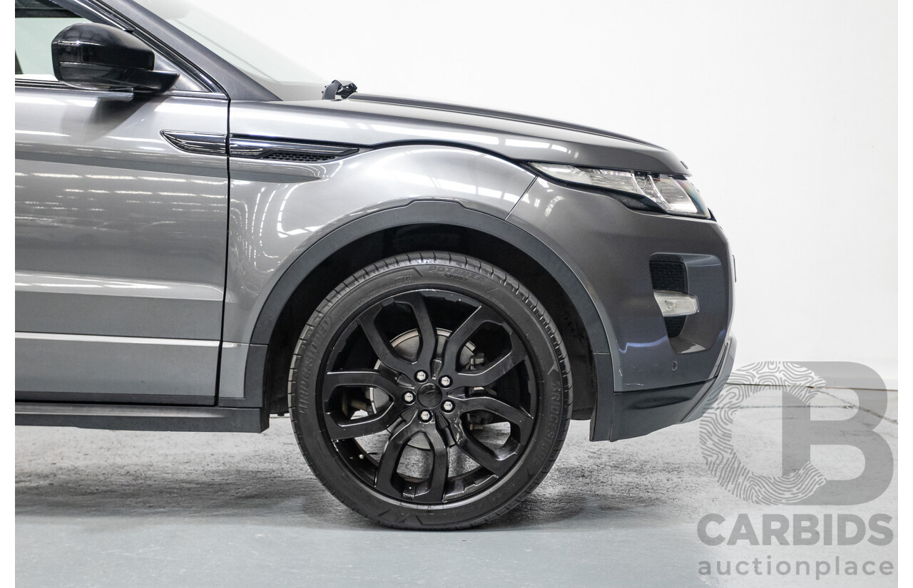 1/2015 Range Rover Evoque SD4 Dynamic LV MY15 5d Wagon Corris Grey Turbo Diesel 2.2L