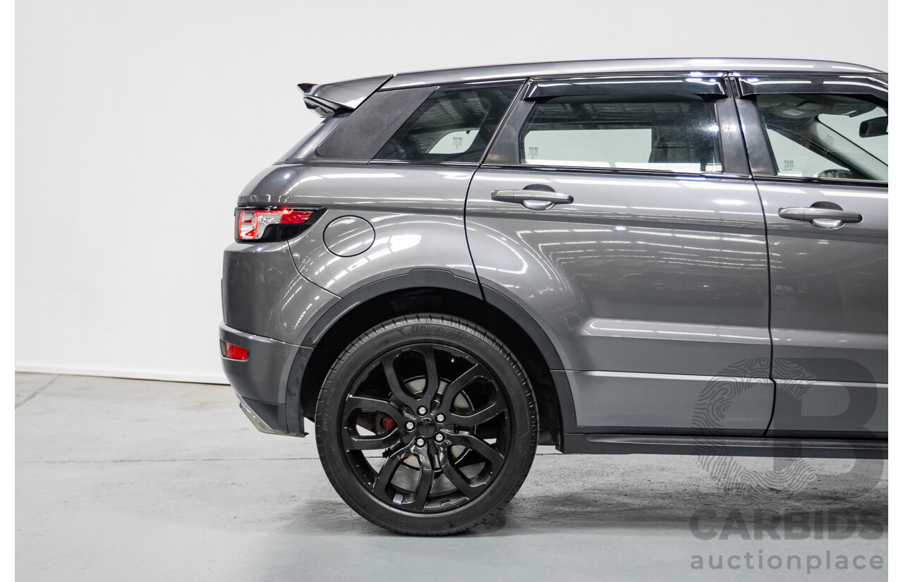 1/2015 Range Rover Evoque SD4 Dynamic LV MY15 5d Wagon Corris Grey Turbo Diesel 2.2L