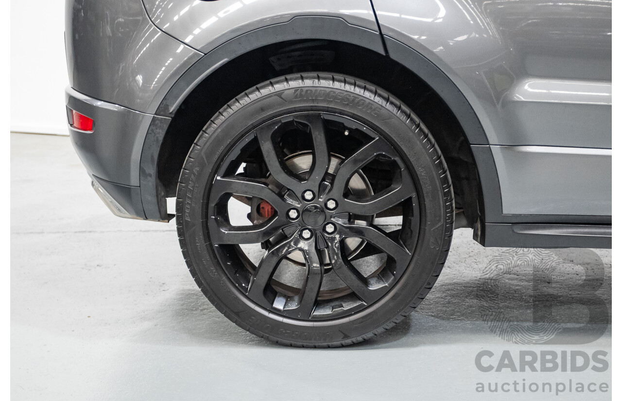 1/2015 Range Rover Evoque SD4 Dynamic LV MY15 5d Wagon Corris Grey Turbo Diesel 2.2L