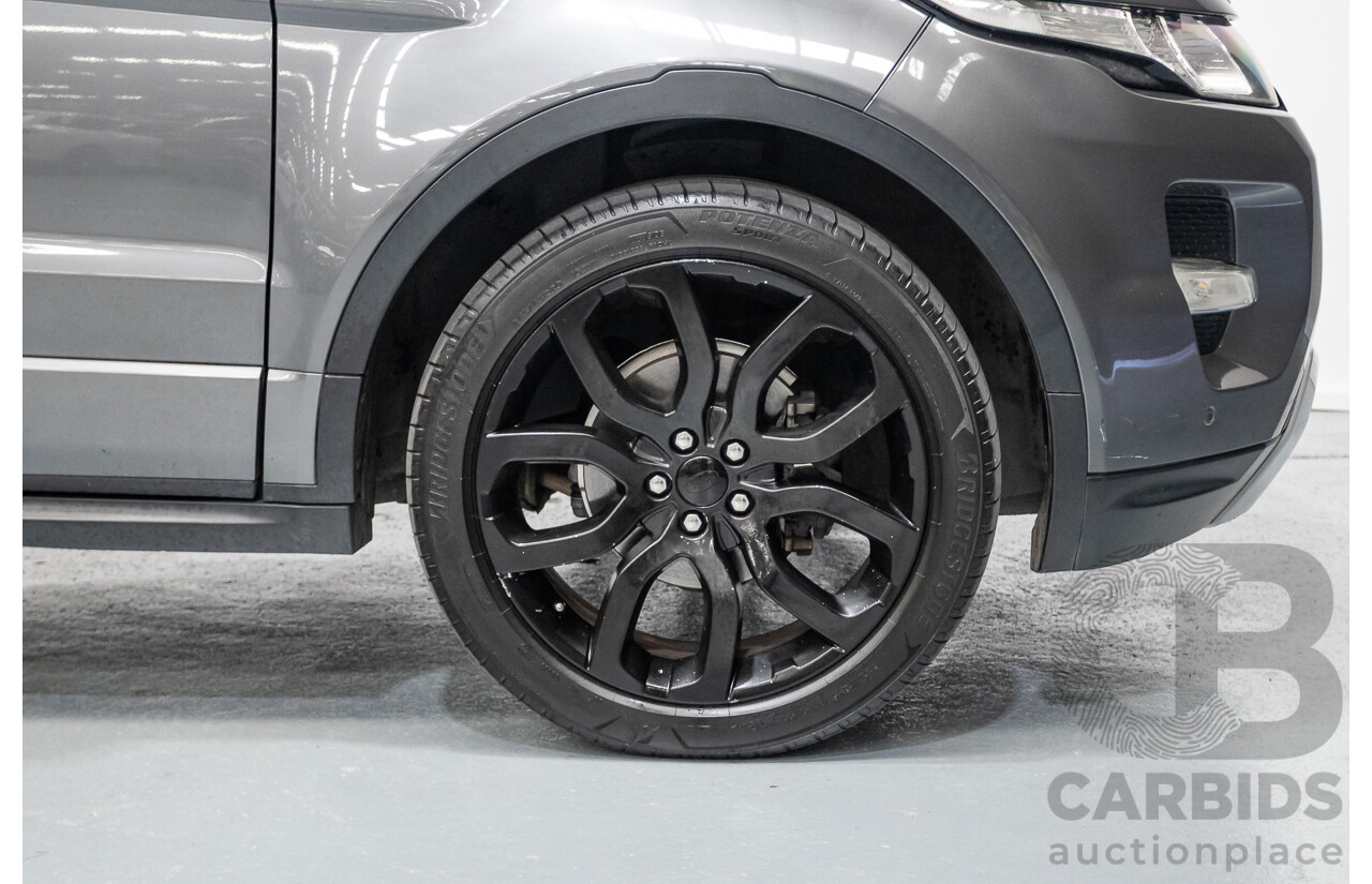 1/2015 Range Rover Evoque SD4 Dynamic LV MY15 5d Wagon Corris Grey Turbo Diesel 2.2L