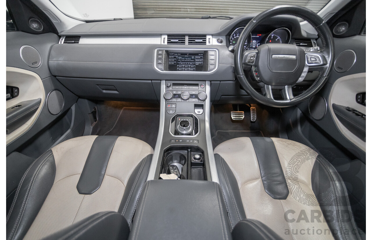 1/2015 Range Rover Evoque SD4 Dynamic LV MY15 5d Wagon Corris Grey Turbo Diesel 2.2L