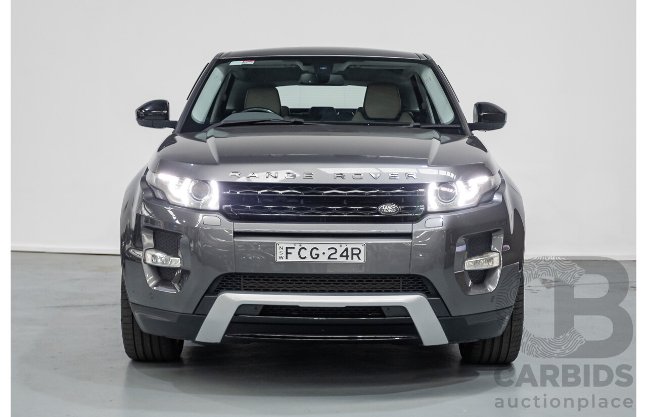 1/2015 Range Rover Evoque SD4 Dynamic LV MY15 5d Wagon Corris Grey Turbo Diesel 2.2L