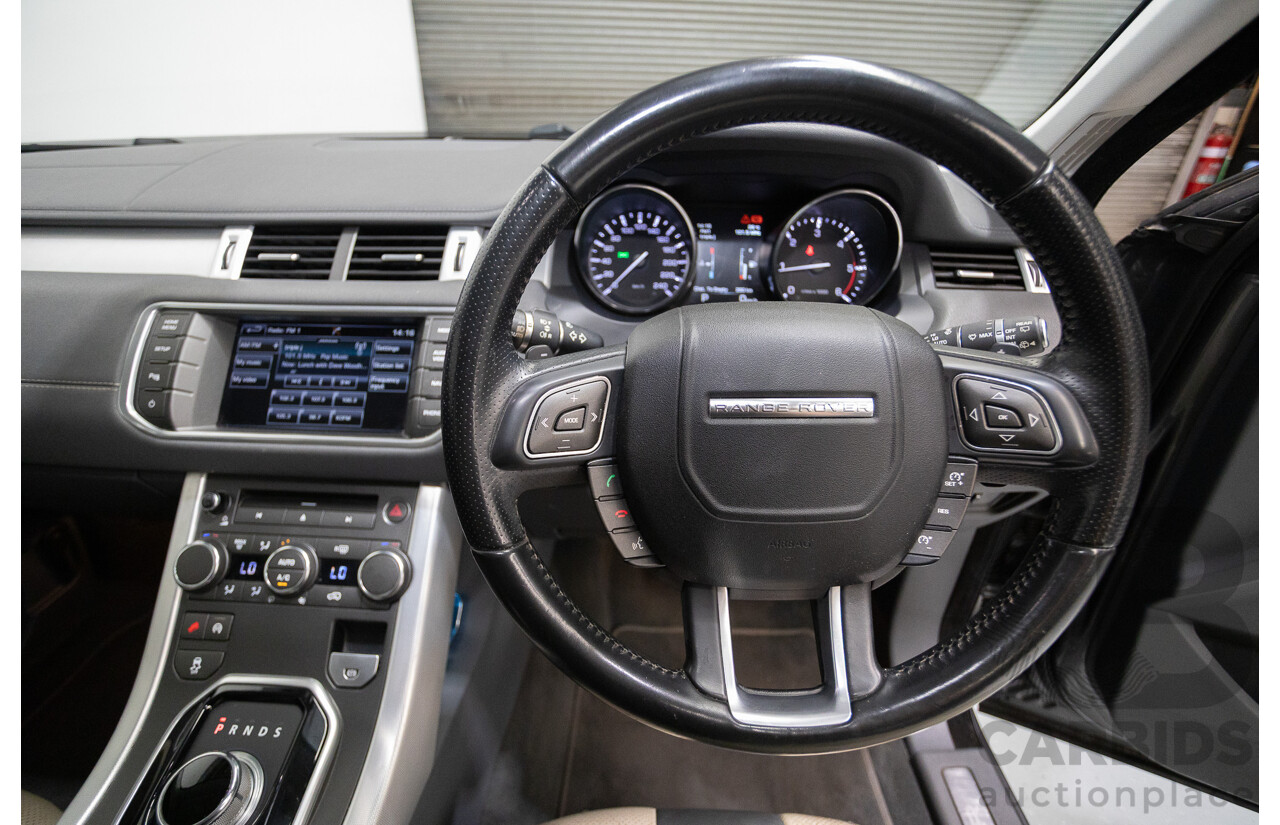 1/2015 Range Rover Evoque SD4 Dynamic LV MY15 5d Wagon Corris Grey Turbo Diesel 2.2L