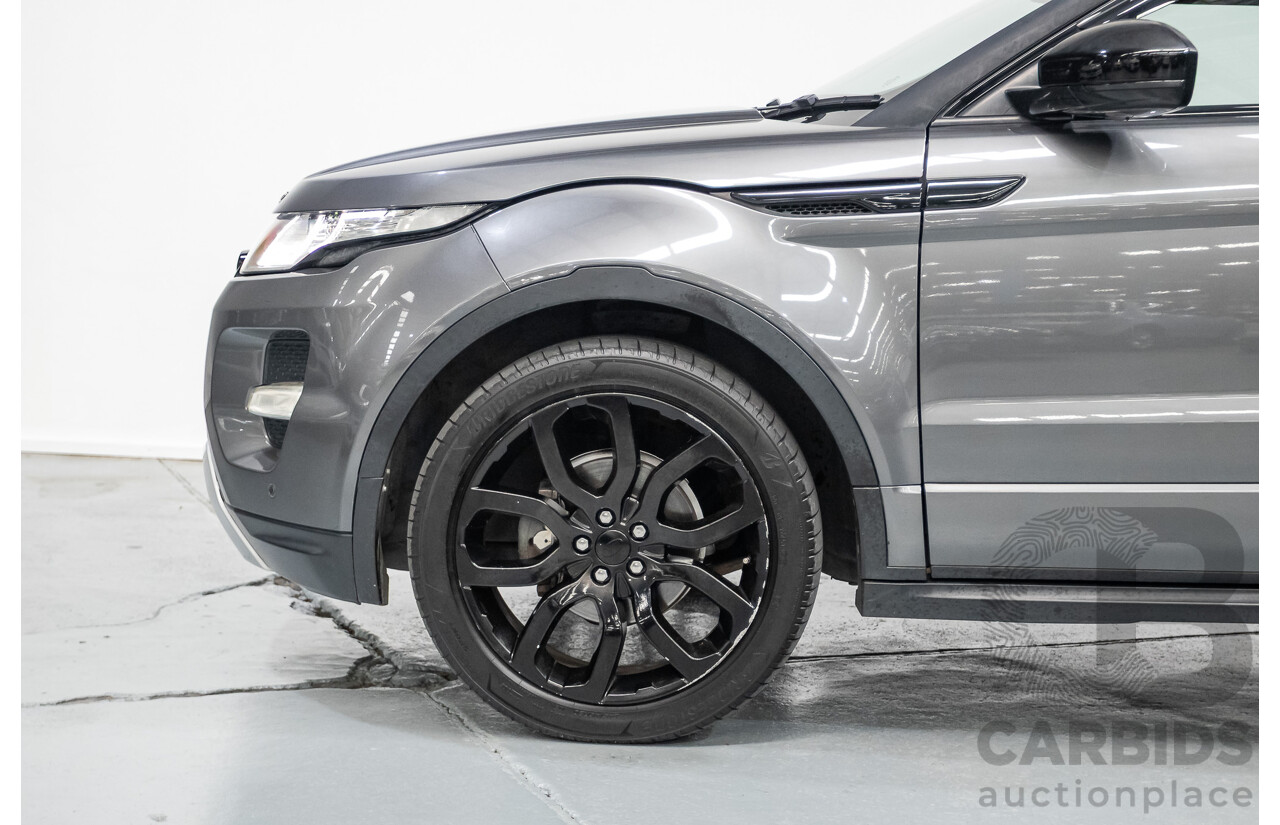 1/2015 Range Rover Evoque SD4 Dynamic LV MY15 5d Wagon Corris Grey Turbo Diesel 2.2L