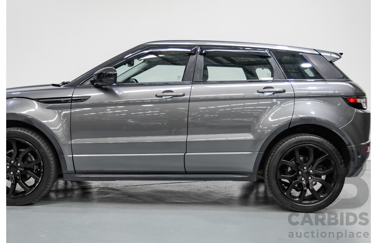 1/2015 Range Rover Evoque SD4 Dynamic LV MY15 5d Wagon Corris Grey Turbo Diesel 2.2L