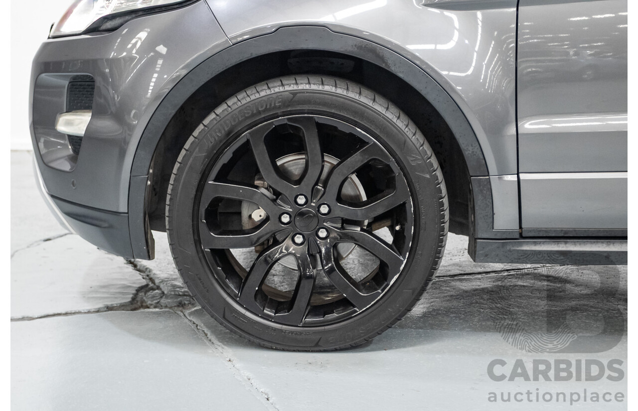 1/2015 Range Rover Evoque SD4 Dynamic LV MY15 5d Wagon Corris Grey Turbo Diesel 2.2L