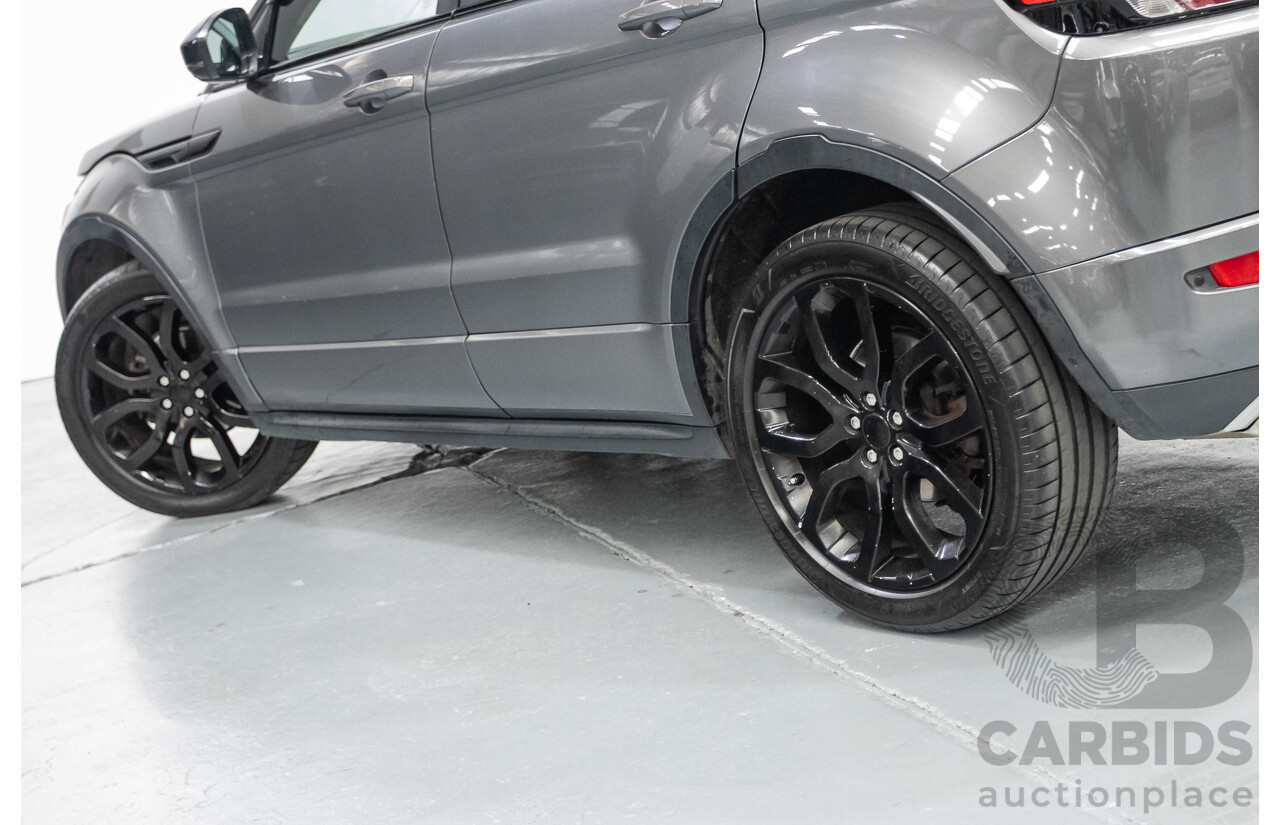 1/2015 Range Rover Evoque SD4 Dynamic LV MY15 5d Wagon Corris Grey Turbo Diesel 2.2L