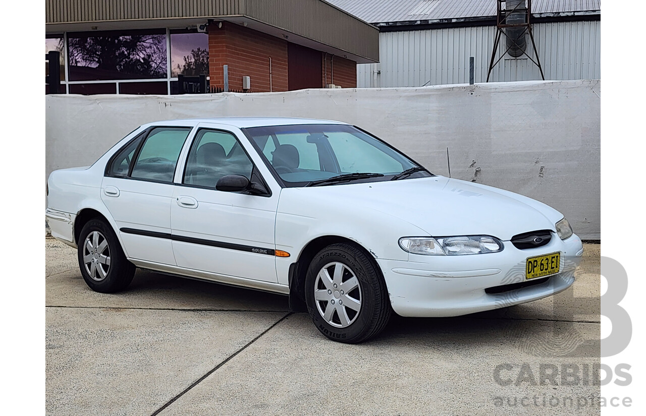 5/1997 Ford Falcon GLi EL 4d Sedan White 4.0L
