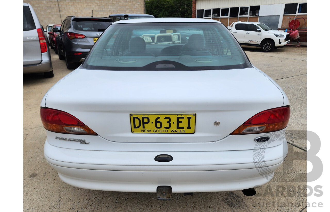 5/1997 Ford Falcon GLi EL 4d Sedan White 4.0L