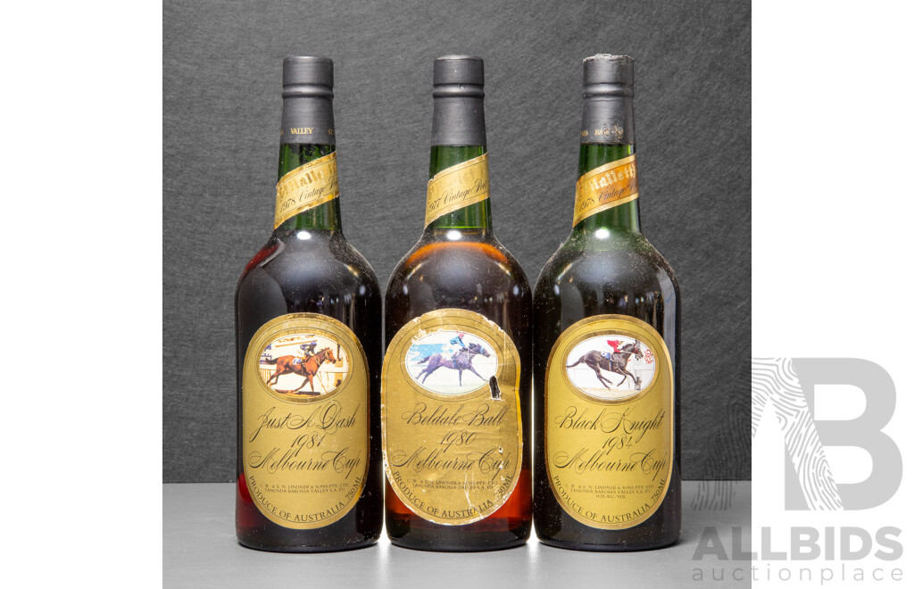 Collection of Three Various St Hallets Race Winning Ports (3)