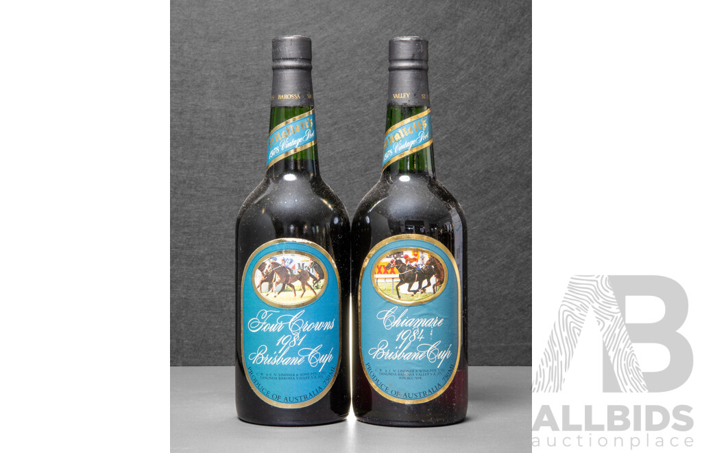 Pair of St Hallets Race Winning Ports (2)