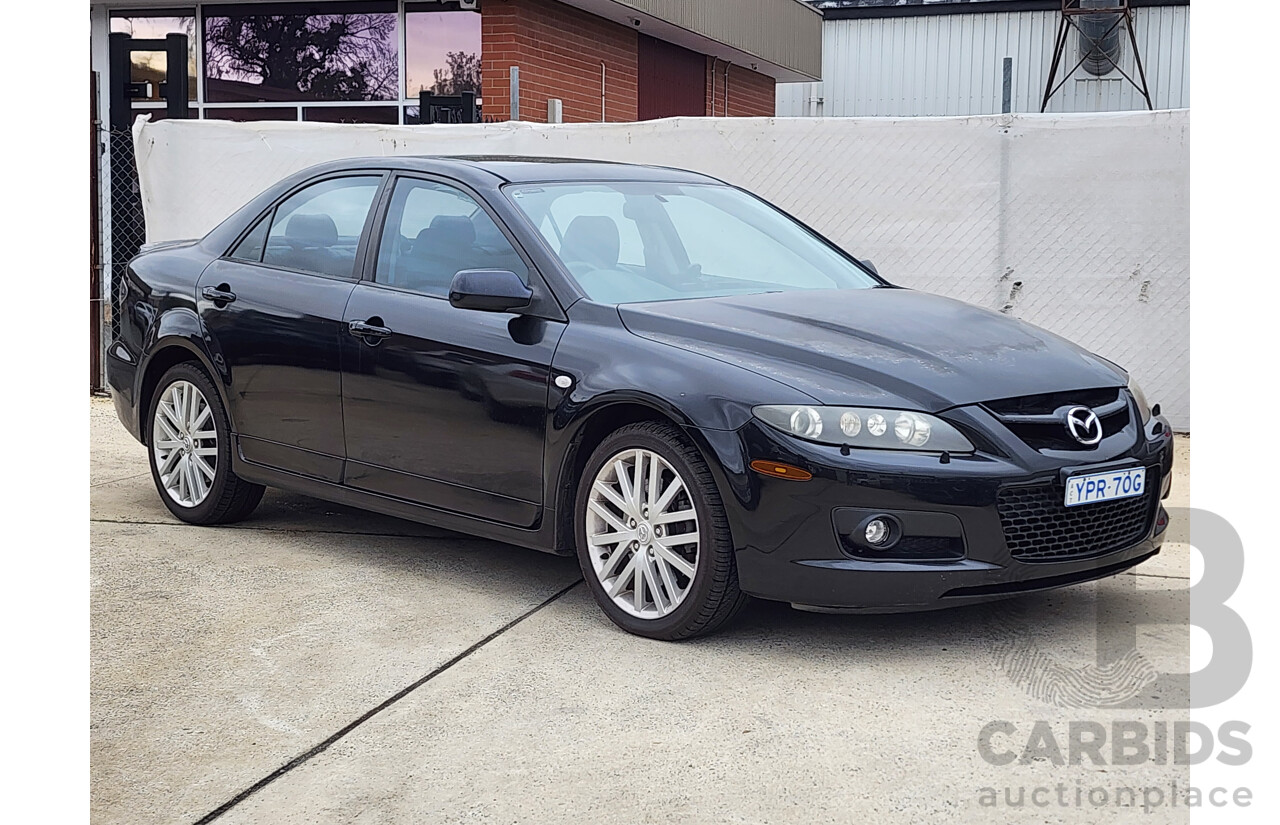 11/2007 Mazda Mazda6 MPS (leather) GG 4d Sedan Black 2.3L