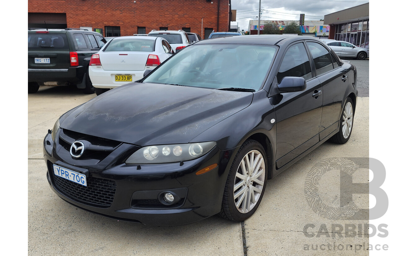 11/2007 Mazda Mazda6 MPS (leather) GG 4d Sedan Black 2.3L