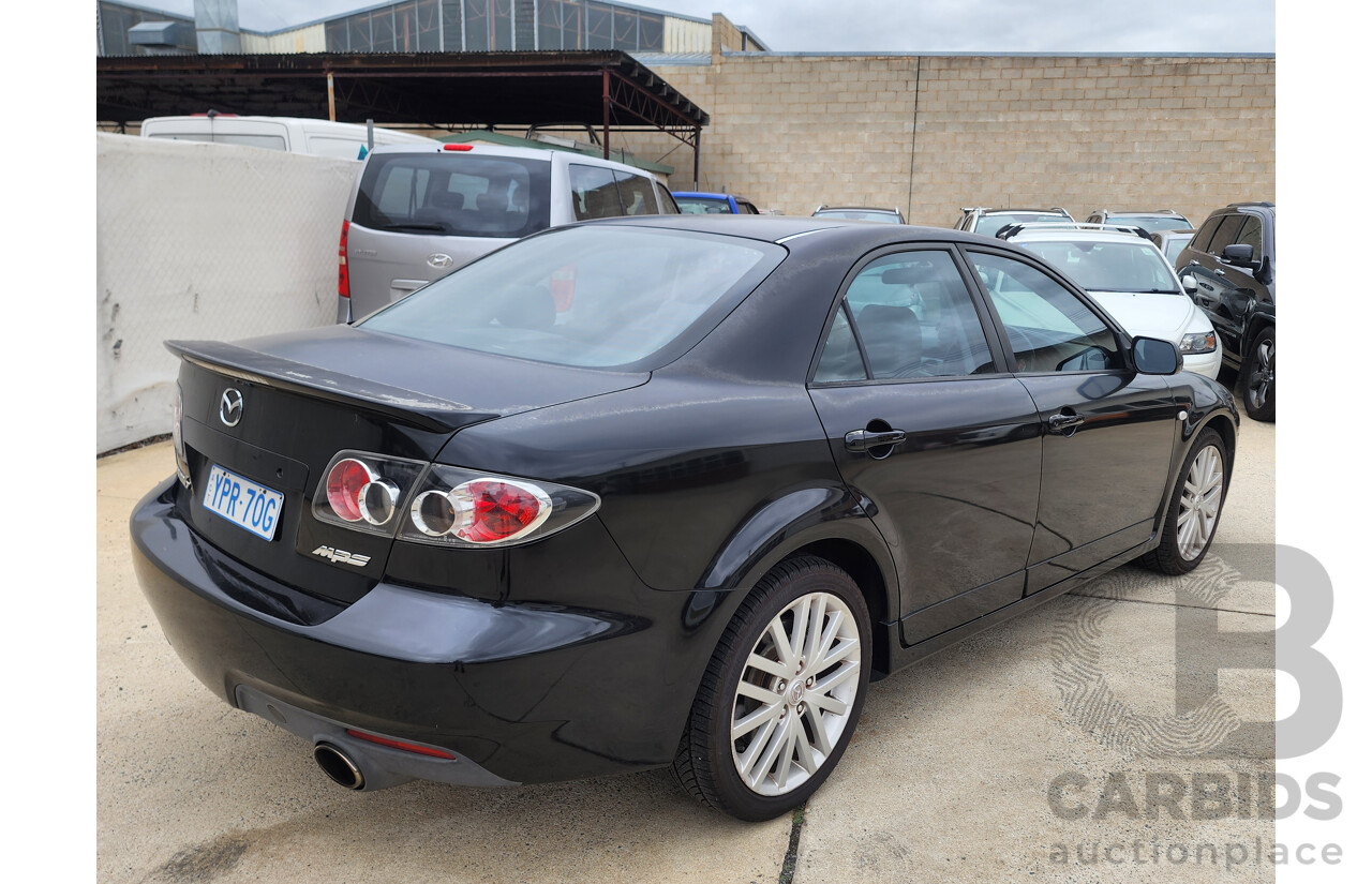 11/2007 Mazda Mazda6 MPS (leather) GG 4d Sedan Black 2.3L