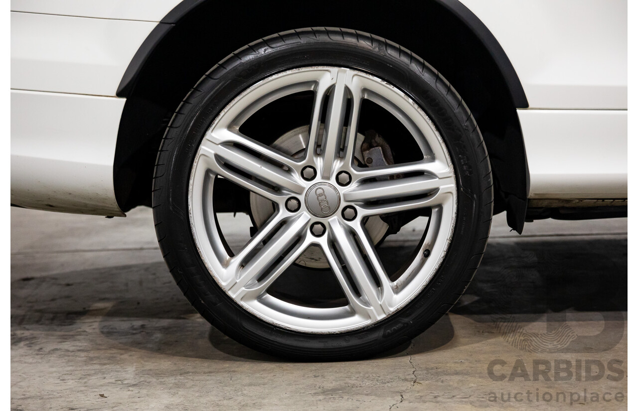 10/2014 Audi Q7 3.0 TDI Quattro S-Line MY14 4d Wagon Carrara White Turbo Diesel V6 3.0L