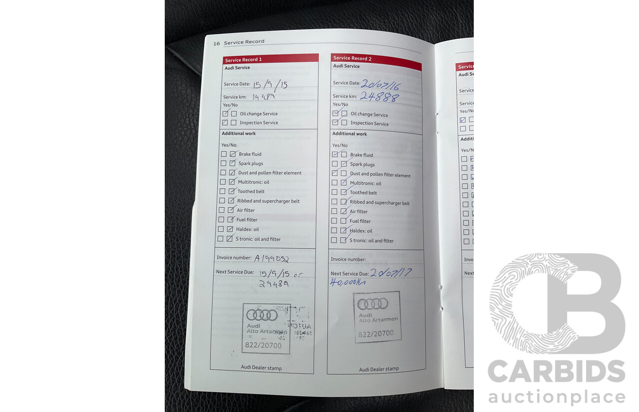 10/2014 Audi Q7 3.0 TDI Quattro S-Line MY14 4d Wagon Carrara White Turbo Diesel V6 3.0L