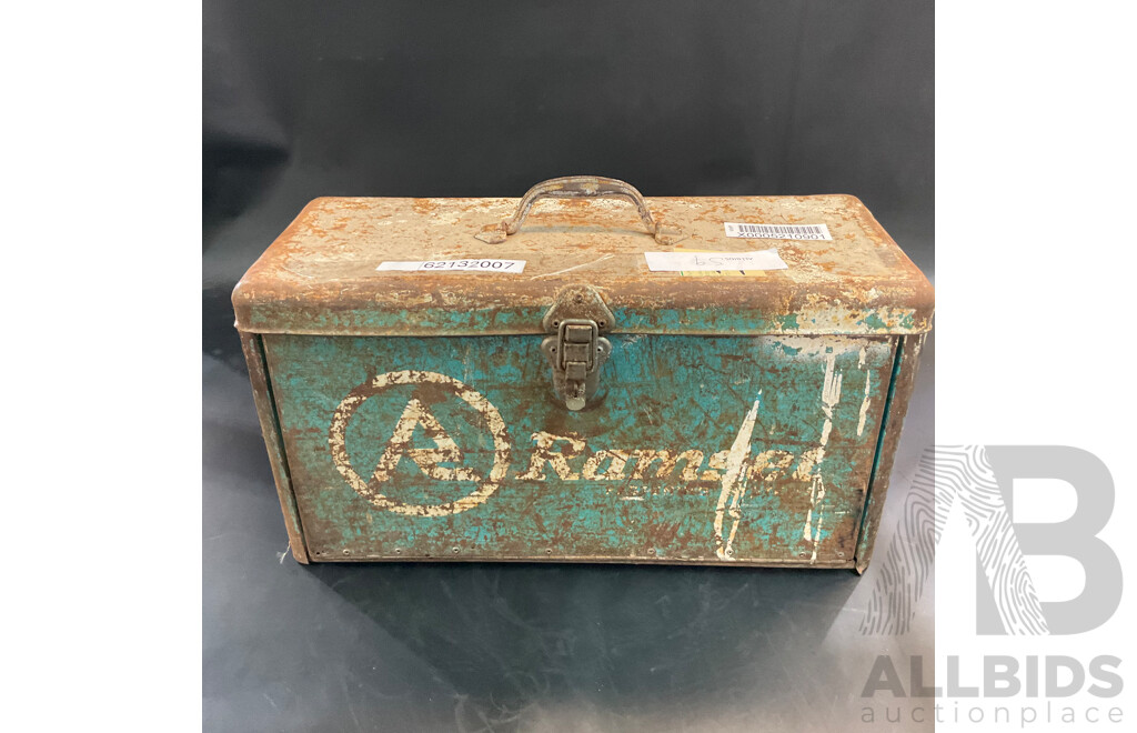Vintage RAMSET JOBMASTER 122MD with Tool Box and Accessories