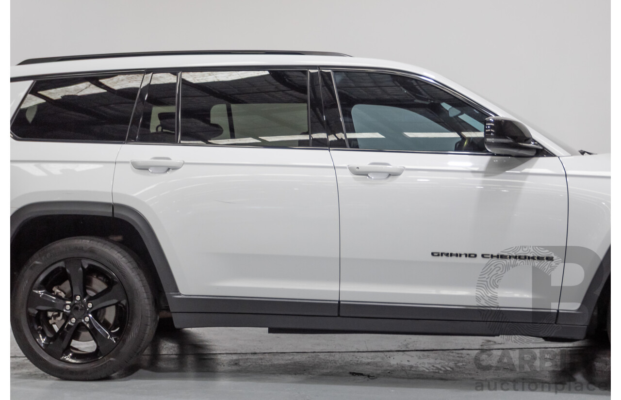 7/2022 Jeep Grand Cherokee L Night Eagle (4x4) WL MY22 4D Wagon Bright White 3.6L V6 - 7 Seater