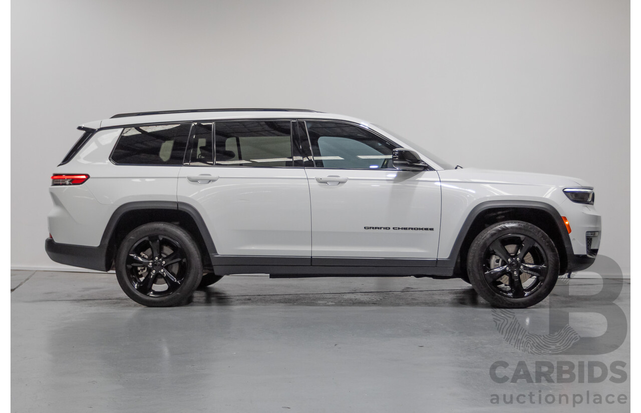 7/2022 Jeep Grand Cherokee L Night Eagle (4x4) WL MY22 4D Wagon Bright White 3.6L V6 - 7 Seater