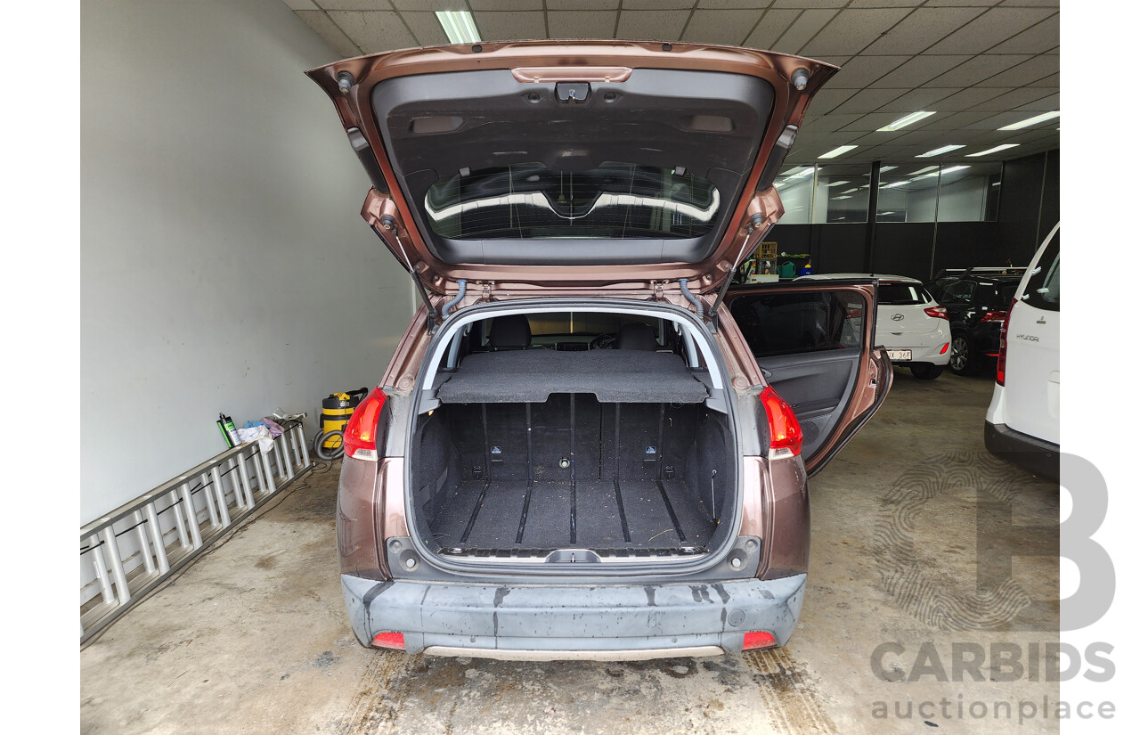 1/2015 Peugeot 2008 Allure 4d Wagon Brown 1.6L