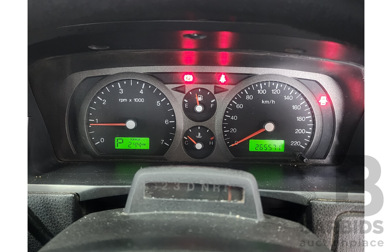 4/2005 Ford Falcon XL BA MKII Utility White 4.0L