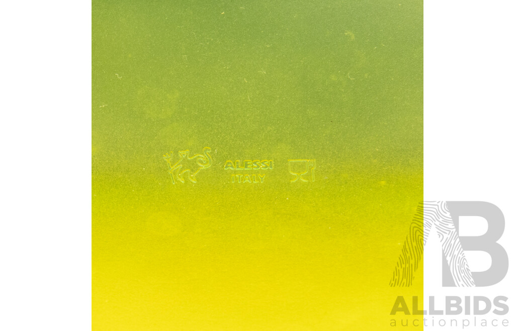 Alessi Lime Green Biscuit Container