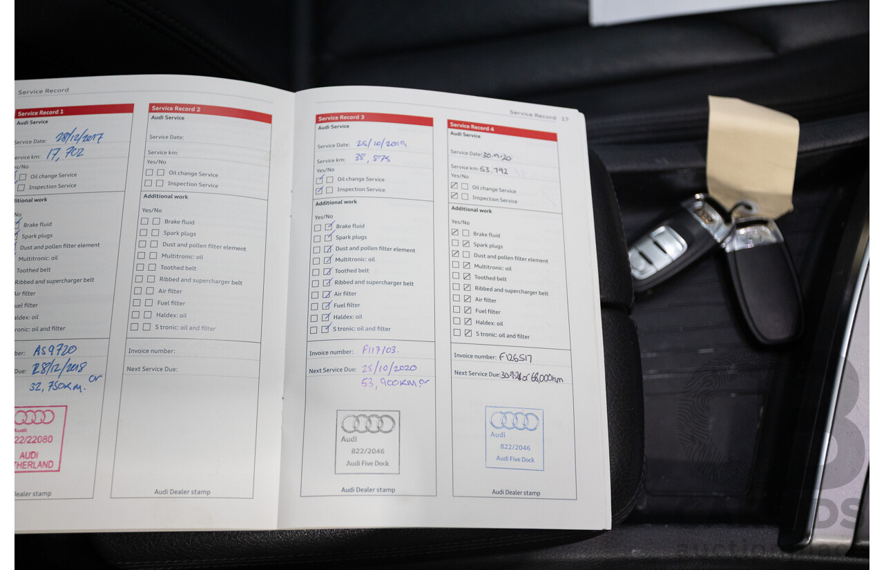 7/2016 Audi Q7 3.0 TDI Quattro (AWD) 4M MY17 4D Wagon Floret Silver Metallic Turbo Diesel V6 (160kw) 3.0L - 7 seater