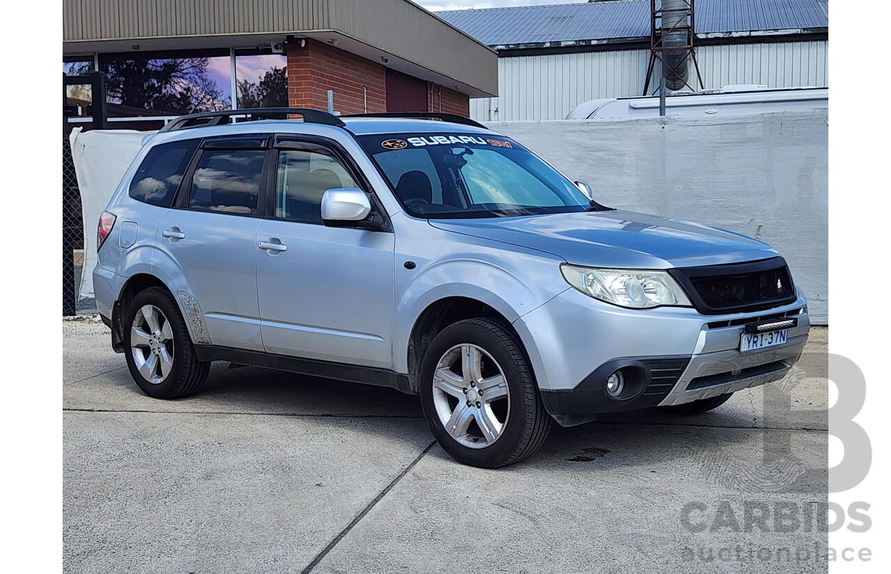 9/2009 Subaru Forester XS MY10 4d Wagon Silver 2.5L