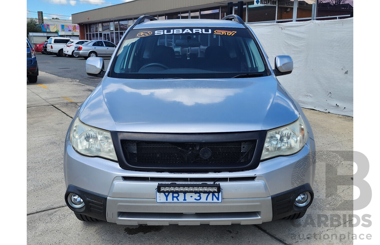 9/2009 Subaru Forester XS MY10 4d Wagon Silver 2.5L
