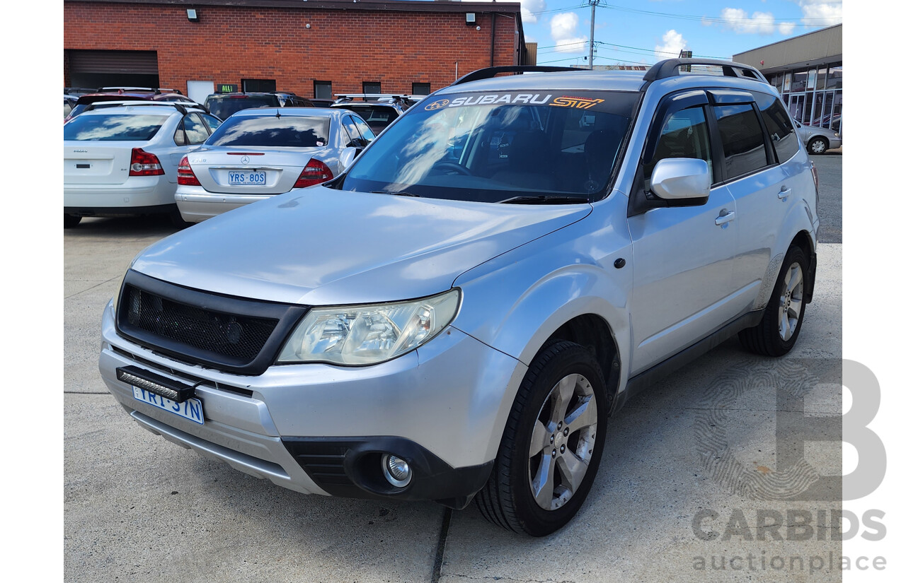 9/2009 Subaru Forester XS MY10 4d Wagon Silver 2.5L