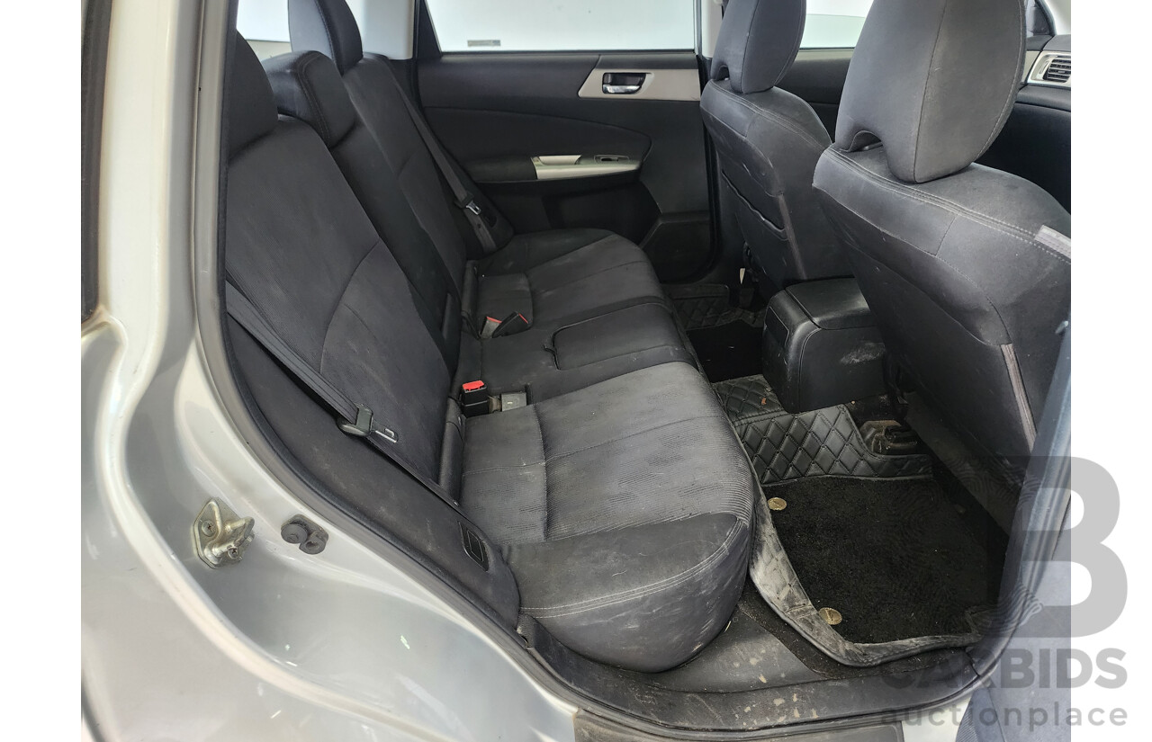 9/2009 Subaru Forester XS MY10 4d Wagon Silver 2.5L
