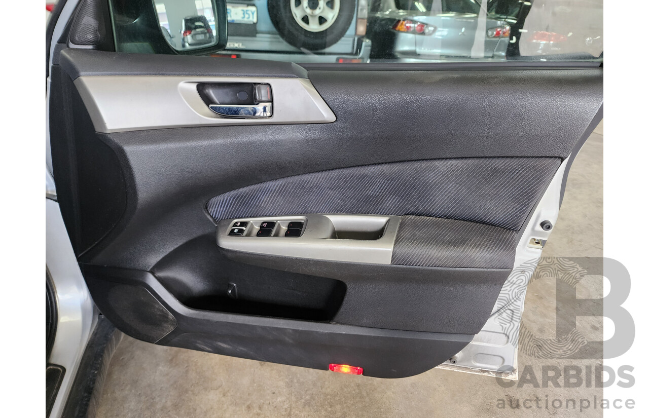 9/2009 Subaru Forester XS MY10 4d Wagon Silver 2.5L