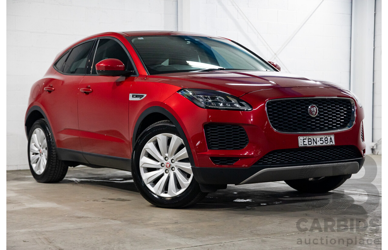 04/2019 Jaguar E-Pace D180 SE (AWD 132kW) X540 MY19 4d Wagon Italian Racing Red Metallic Turbo Diesel 2.0L