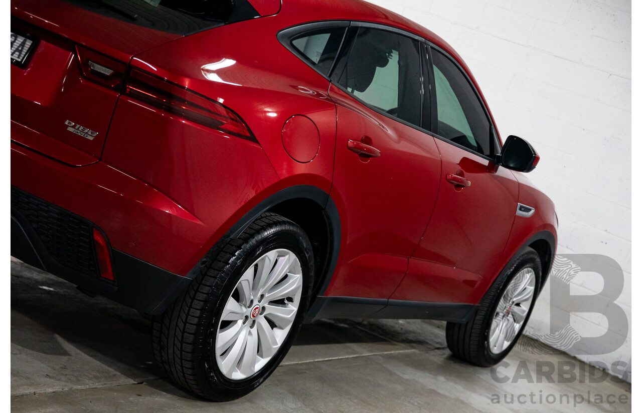 04/2019 Jaguar E-Pace D180 SE (AWD 132kW) X540 MY19 4d Wagon Italian Racing Red Metallic Turbo Diesel 2.0L