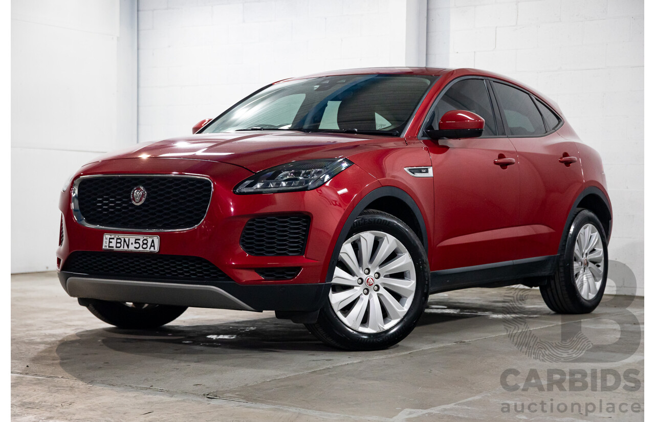 04/2019 Jaguar E-Pace D180 SE (AWD 132kW) X540 MY19 4d Wagon Italian Racing Red Metallic Turbo Diesel 2.0L