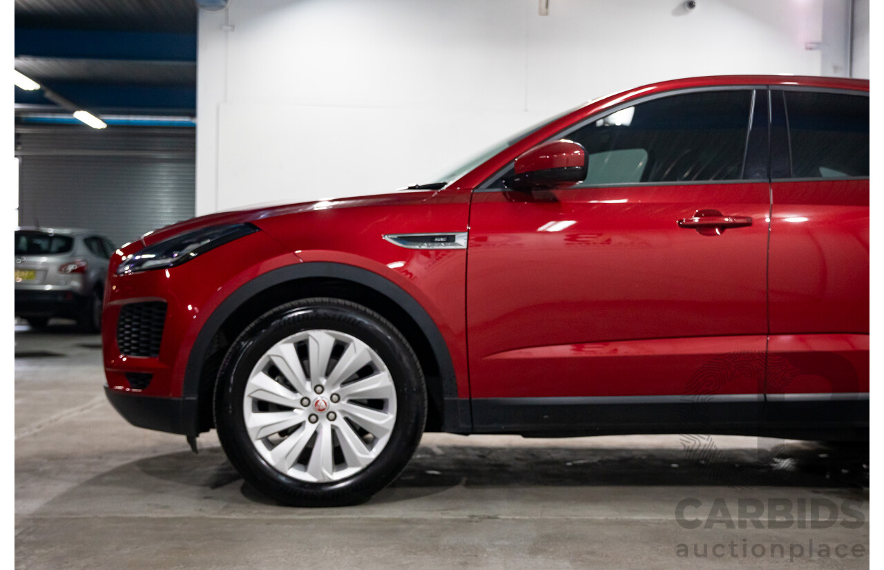 04/2019 Jaguar E-Pace D180 SE (AWD 132kW) X540 MY19 4d Wagon Italian Racing Red Metallic Turbo Diesel 2.0L