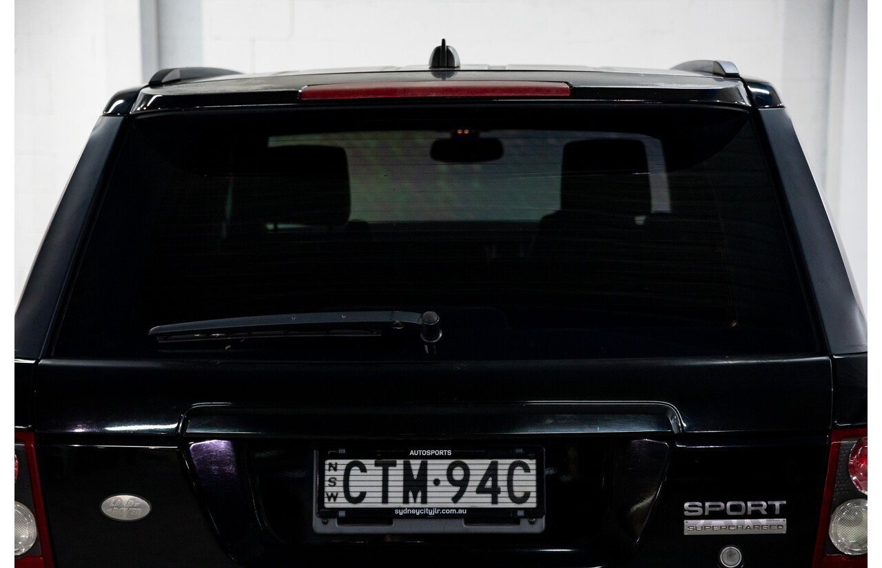 1/2005 Land Rover Range Rover Sport 4.2 S/C 4d Wagon Java Black Metallic Supercharged V8 4.2L - Personal Import 8/12