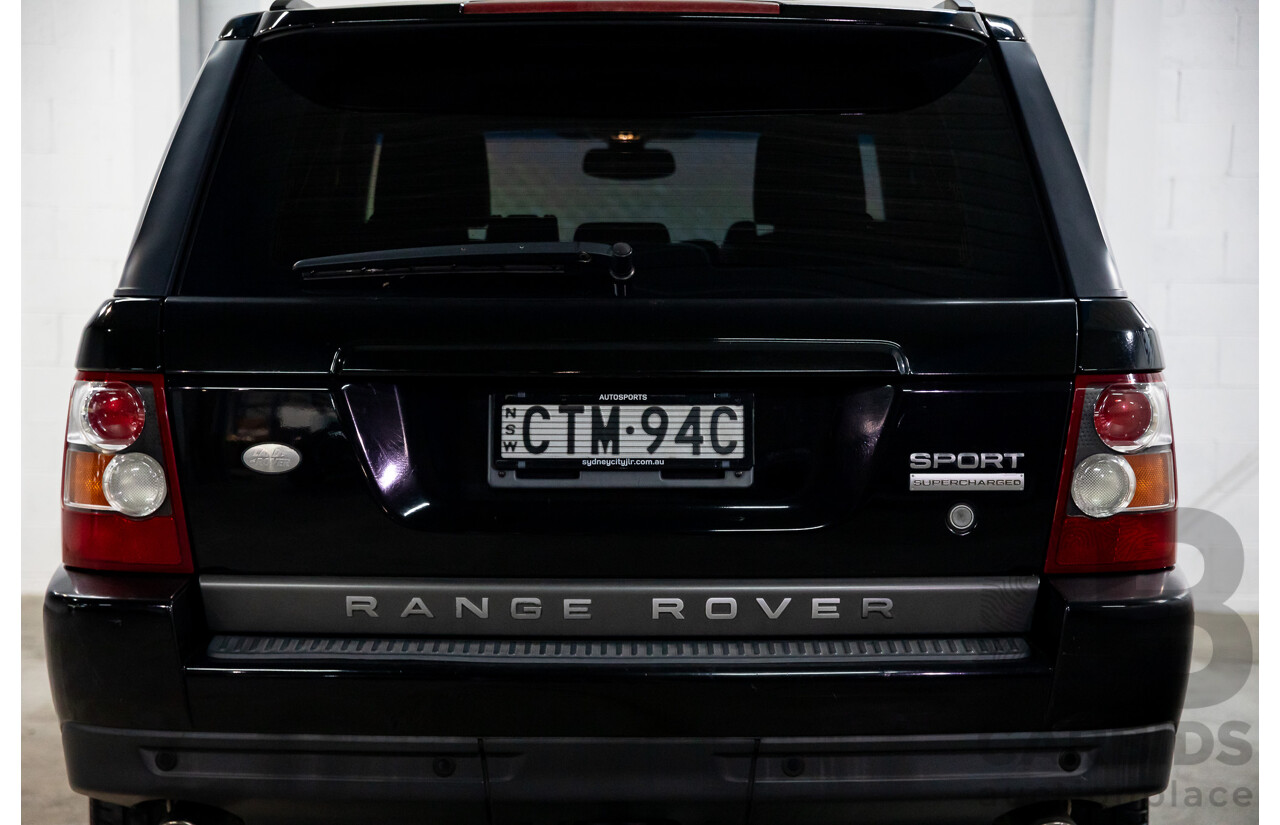 1/2005 Land Rover Range Rover Sport 4.2 S/C 4d Wagon Java Black Metallic Supercharged V8 4.2L - Personal Import 8/12