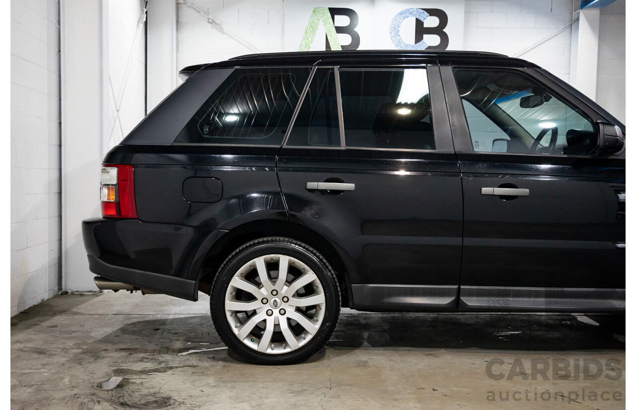 1/2005 Land Rover Range Rover Sport 4.2 S/C 4d Wagon Java Black Metallic Supercharged V8 4.2L - Personal Import 8/12
