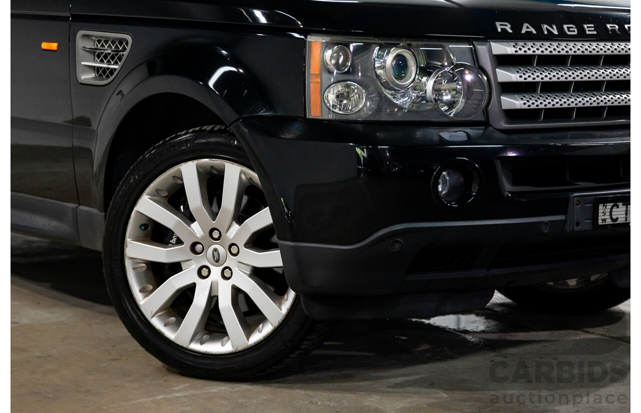 1/2005 Land Rover Range Rover Sport 4.2 S/C 4d Wagon Java Black Metallic Supercharged V8 4.2L - Personal Import 8/12