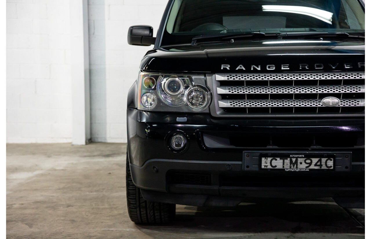 1/2005 Land Rover Range Rover Sport 4.2 S/C 4d Wagon Java Black Metallic Supercharged V8 4.2L - Personal Import 8/12