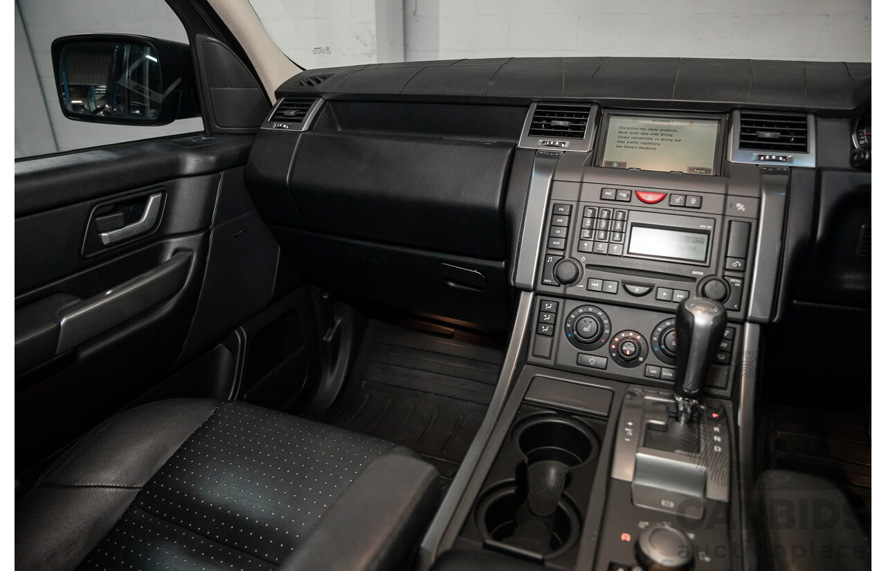 1/2005 Land Rover Range Rover Sport 4.2 S/C 4d Wagon Java Black Metallic Supercharged V8 4.2L - Personal Import 8/12