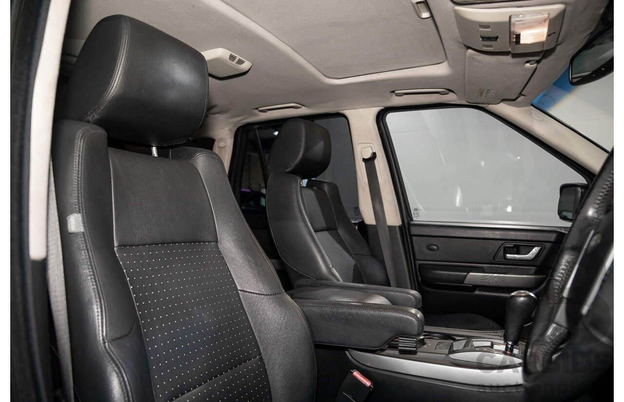 1/2005 Land Rover Range Rover Sport 4.2 S/C 4d Wagon Java Black Metallic Supercharged V8 4.2L - Personal Import 8/12